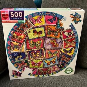 NEW Vintage Butterflies                  500 pieces Factory Sealed